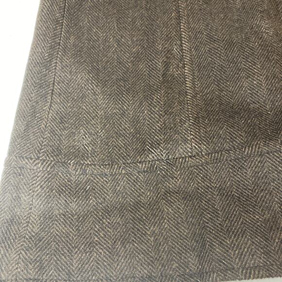 Soia & Kyo Wool Coat Medium Button Up Funnel Neck Pea Coat - Picture 14 of 16